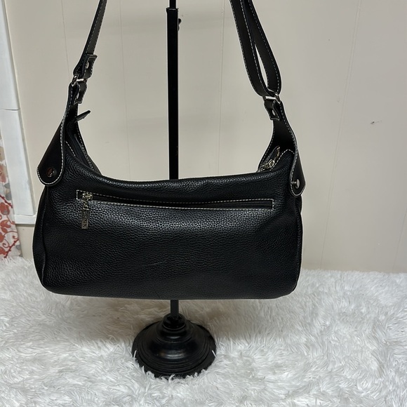 Max New York Black Leather Hobo Bag - Picture 3 of 12